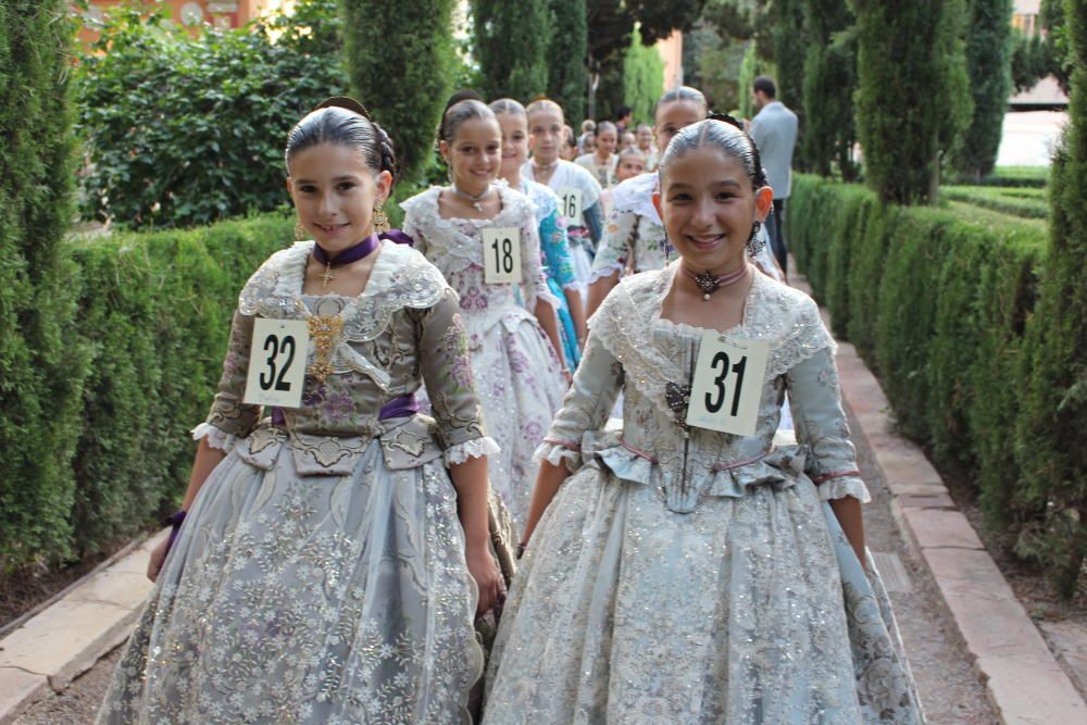 Los Jardines de Monforte acogieron la prueba de las infantiles con moño único