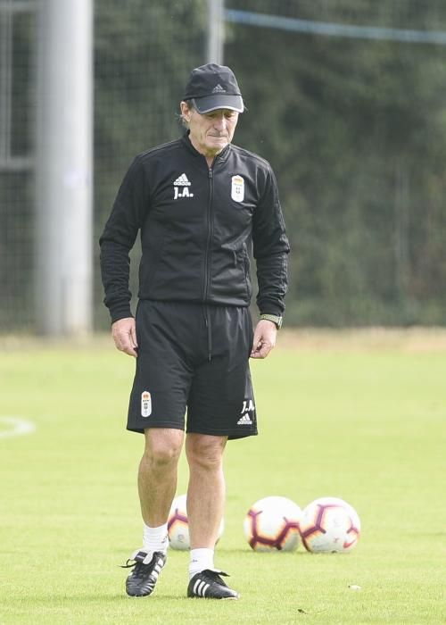 Entrenamiento del Oviedo