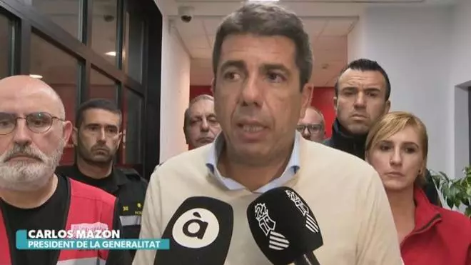 Mazon pide que quien esté cerca de cauces fluviales se refugie "en el punto más alto"