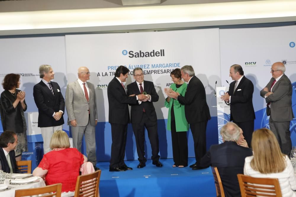 Premio Álvarez Margaride 2018 al empresario Sabino García Vallina, de TSK