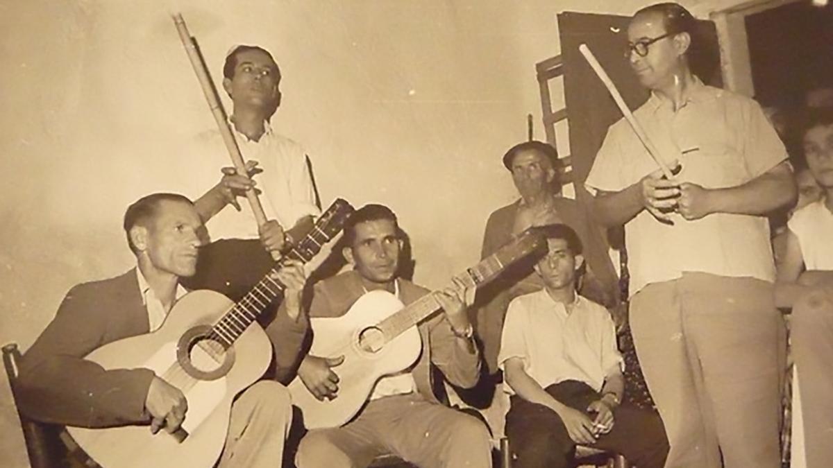 Fotografía del archivo de Carmen García-Matos, hija del músico, investigador y folklorista.