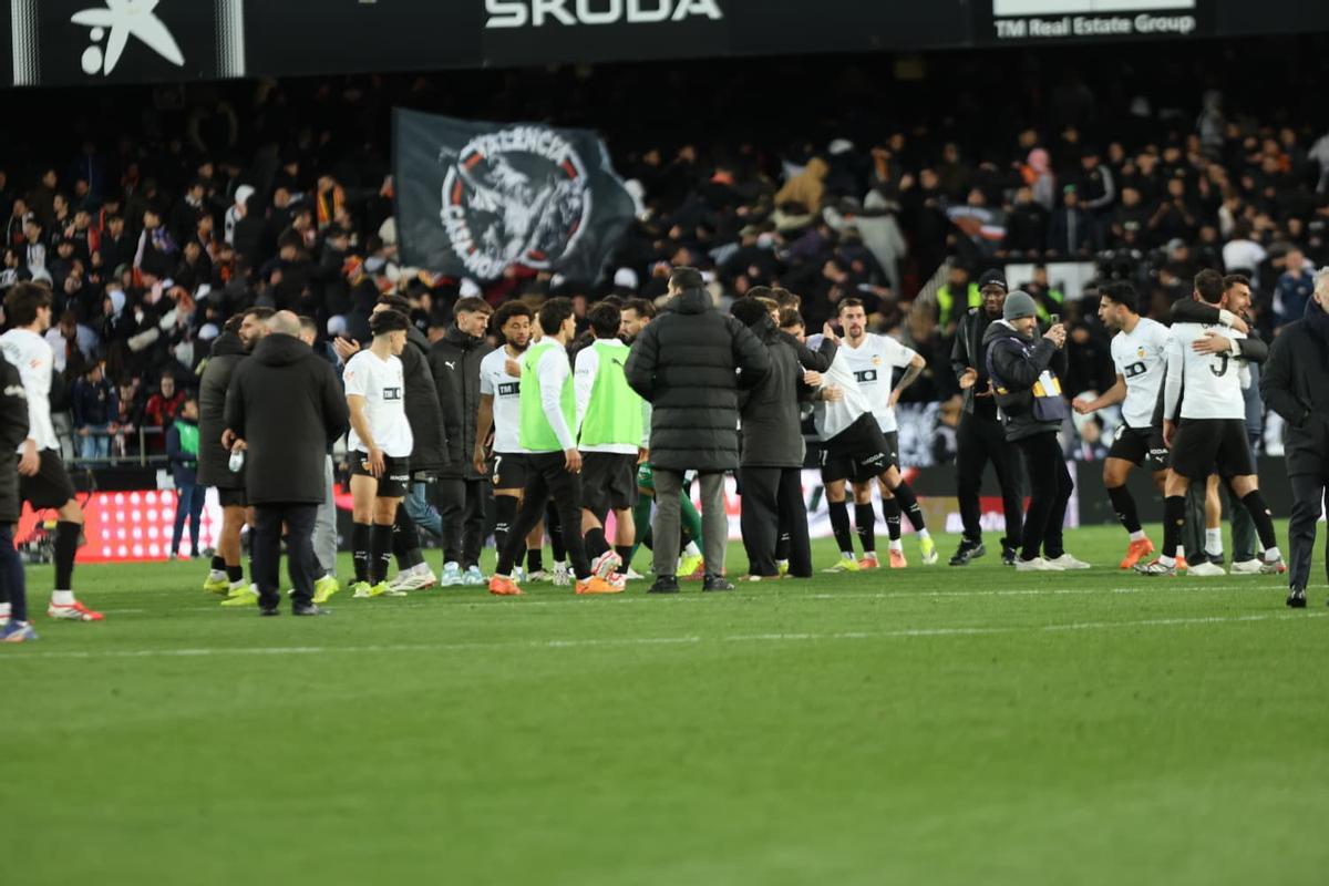 Valencia CF-Espanyol, en imágenes