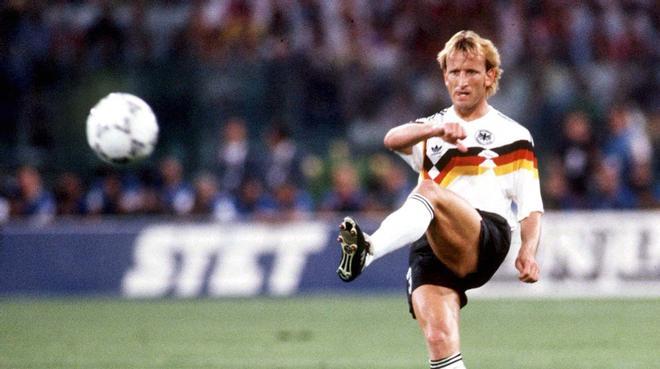 Andreas Brehme (Alemania): Perdió la final de 1986 y ganó la de 1990