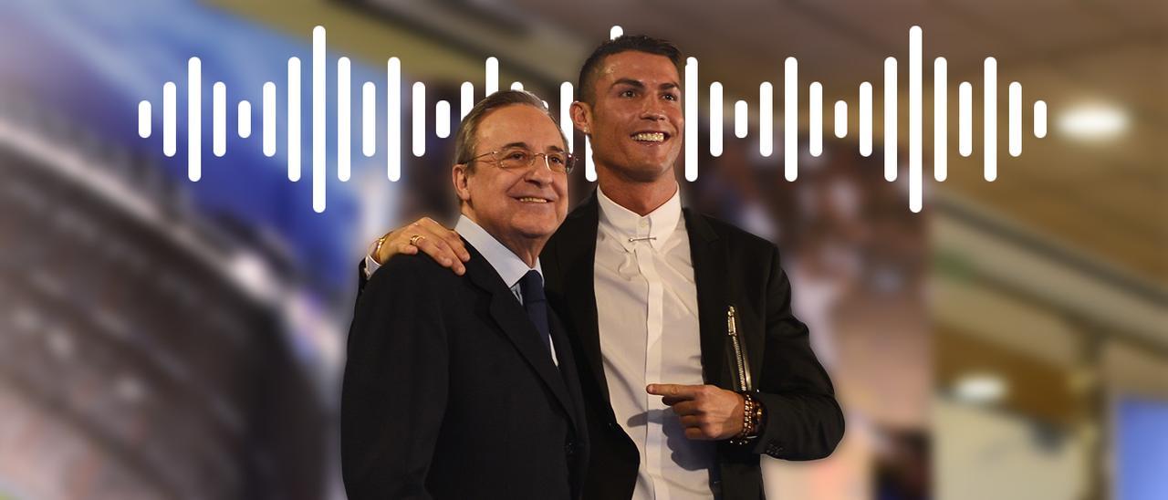 Florentino Pérez y Cristiano Ronaldo