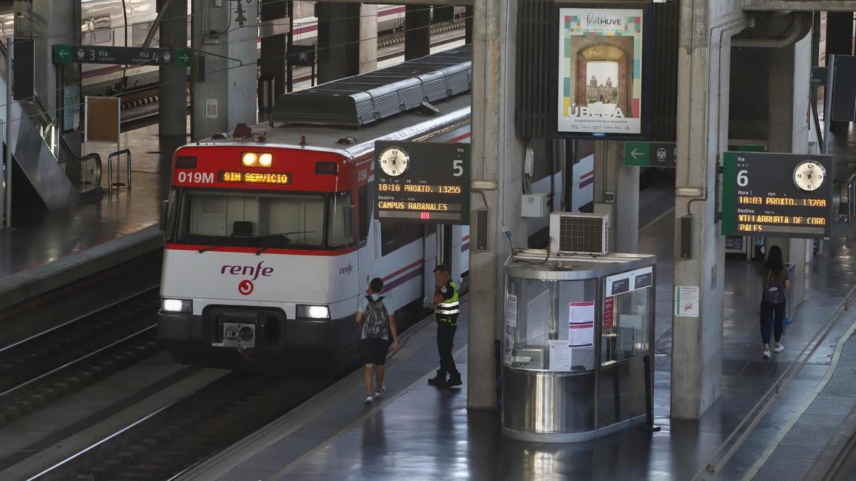 Imagen de la estación de ferrocarril de Córdoba.