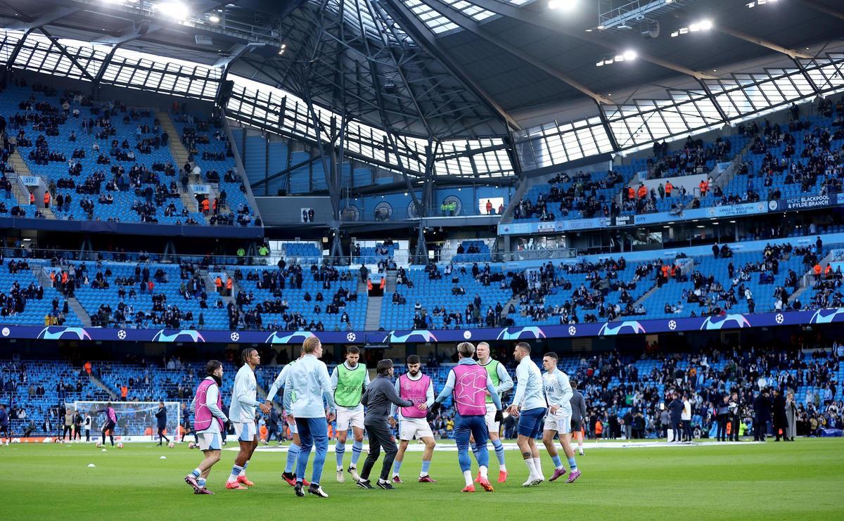 Manchester City - Real Madrid, la vuelta de cuartos de final de la Champions League, en imágenes.