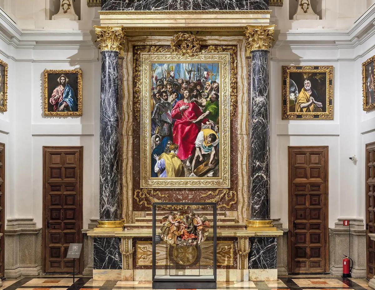 El Expolio de El Greco se encuentra en la Sacristía Mayor de la Catedral de Toledo