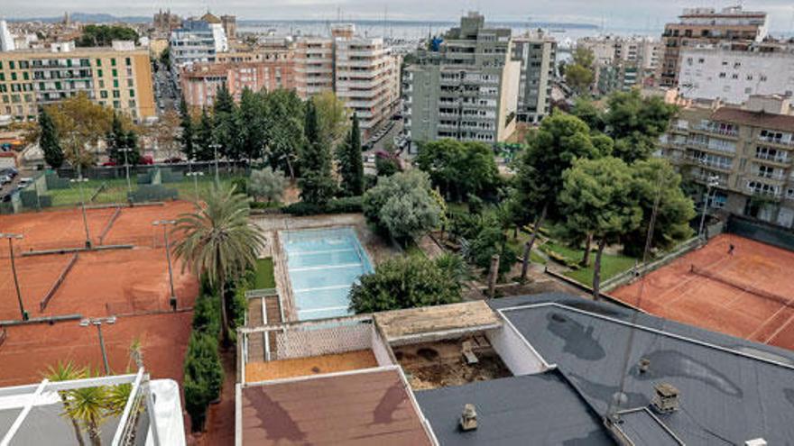 Blick auf den &quot;Mallorca Tenis Club&quot;