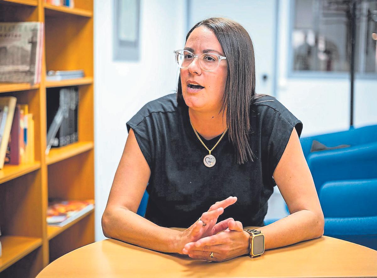 Sara Esther Canino, madre de un niño con TEA y trastorno grave de conducta.