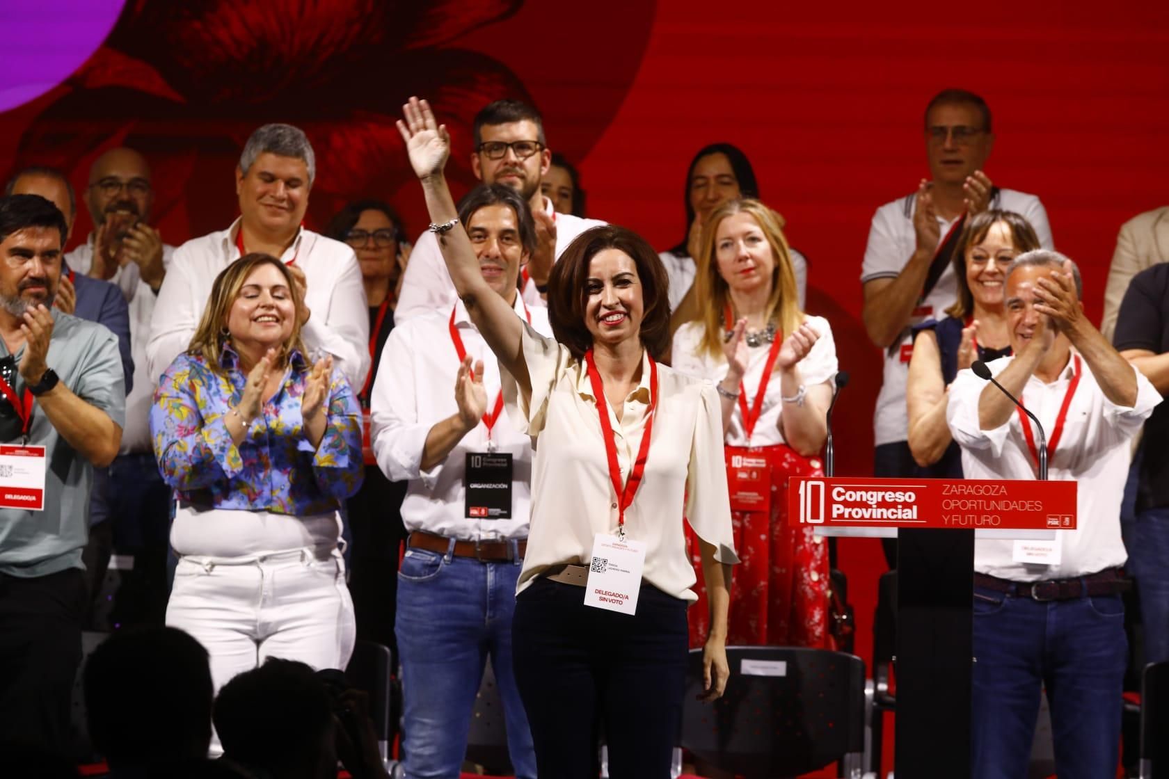 En imágenes | Los militantes eligen a la nueva Ejecutiva del PSOE en Zaragoza