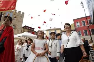 Misa y procesión del Corpus en Gijón