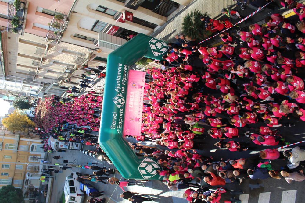 Sortida de la 1a Cursa de la Dona de Figueres