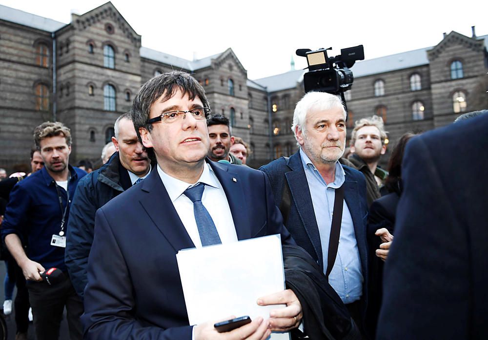 Carles Puigdemont viatja a Dinamarca