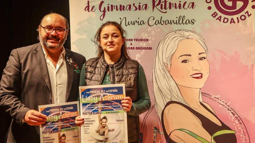 La medallista mundial Linoy Ashram demostrará su talento en Badajoz