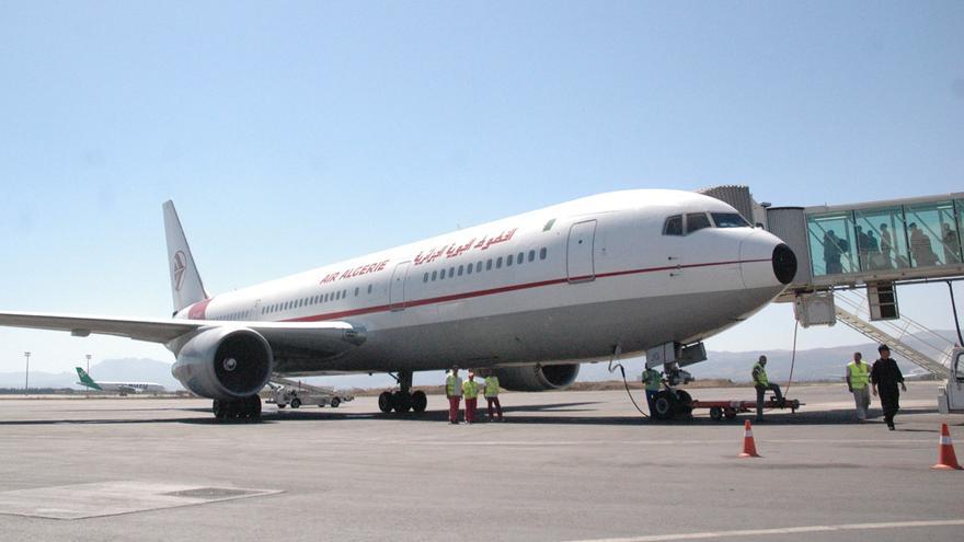 Un avión de la compañía ir Algerie.