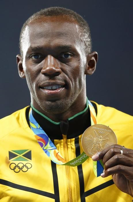 Usain Bolt logró el oro en 4x100, tercero en Río y noveno en su carrera olímpica.