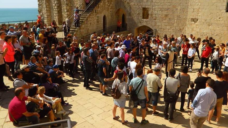 2.000 visitantes en las visitas teatralizadas del castillo de Peñíscola