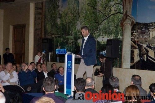 Presentación del candidato del PP a la alcaldía de Caravaca, José Francisco García