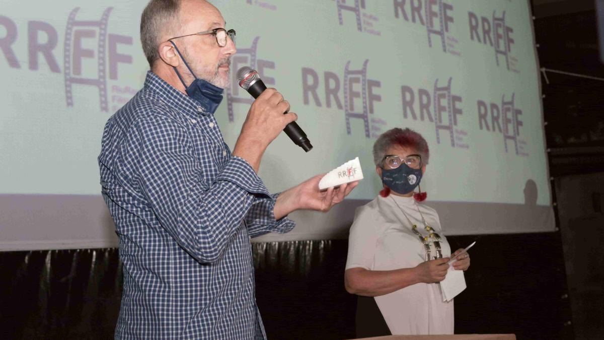 Ramón Cardona, homenajeado en la gala y director del festival durante sus seis primeras ediciones