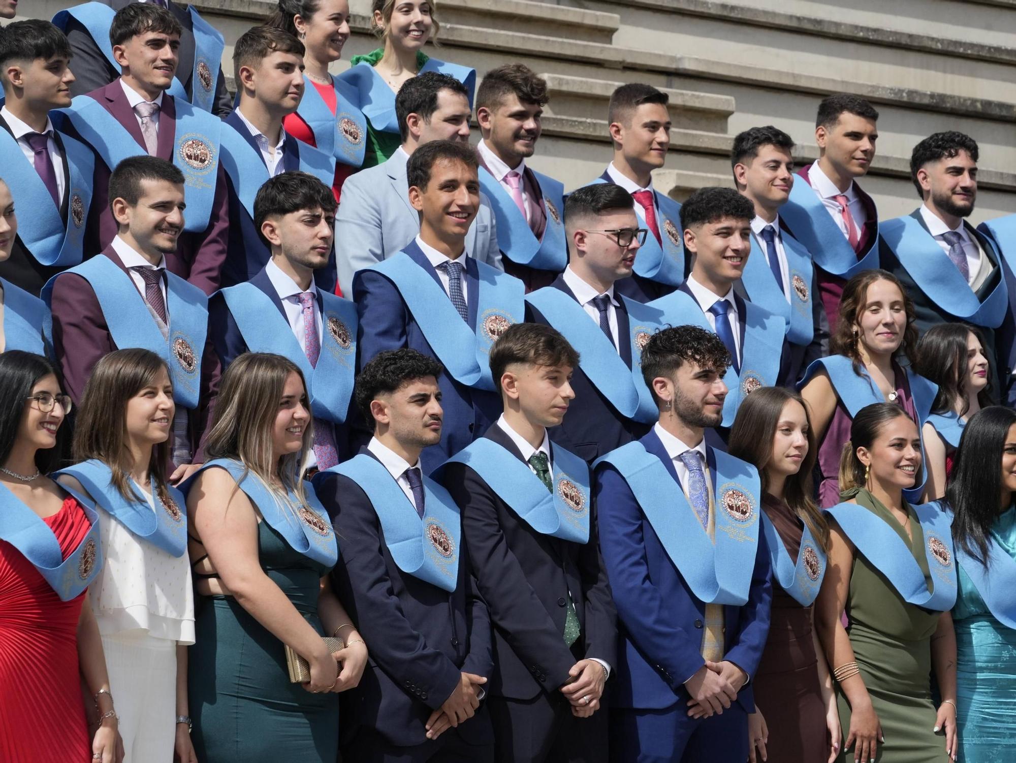 Graduación del alumnado de la Facultad de Educación del Campus Viriato de Zamora