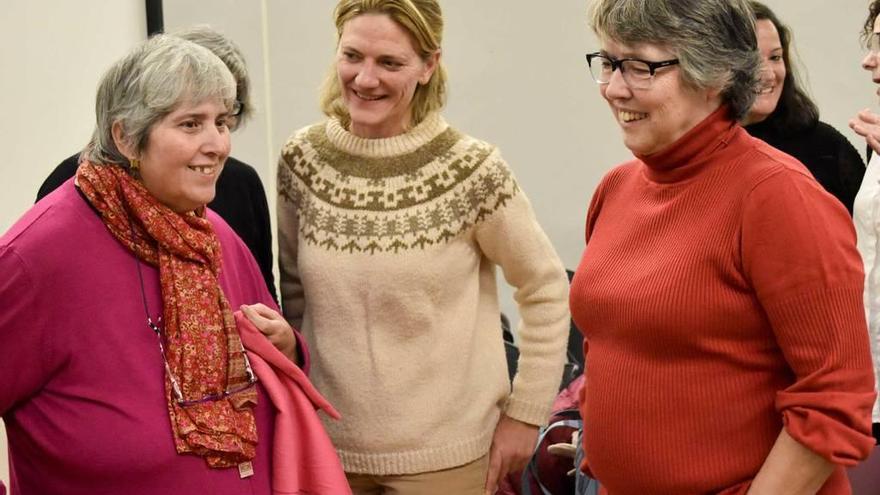 Dulce Gallego, Sonia Segarra y María José Capellín.