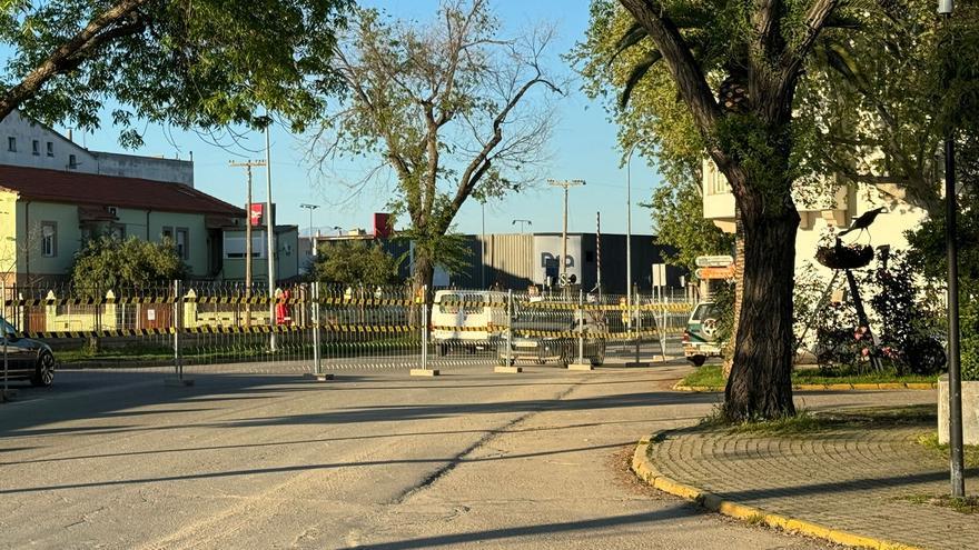 Las obras del paso del tren causan cortes viales que se alargarán 1 año en Navalmoral