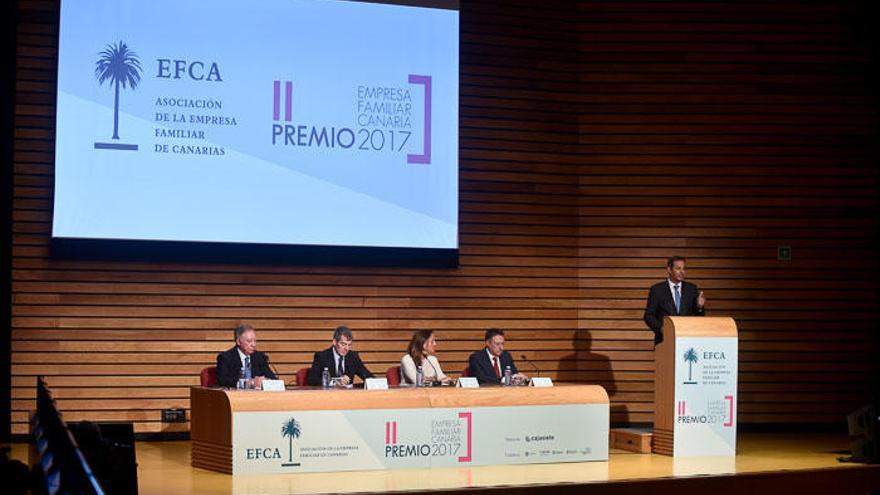 La Asociación de la Empresa Familiar de Canarias premia al Grupo Ganaderos de Fuerteventura