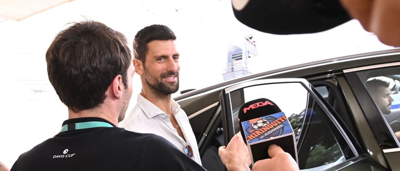 Djokovic: "Estoy feliz de estar en València"