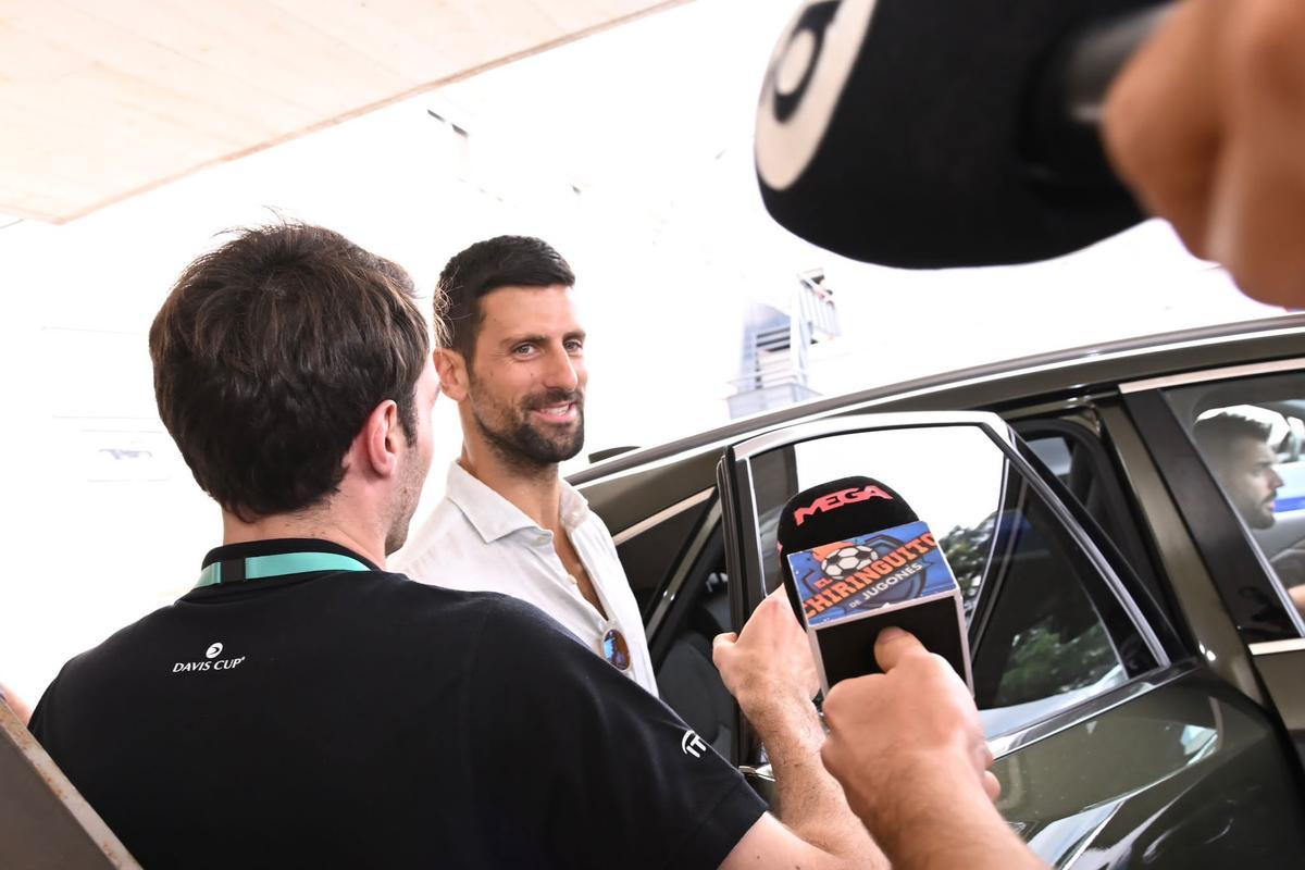 Djokovic aterrizó este miércoles en Manises