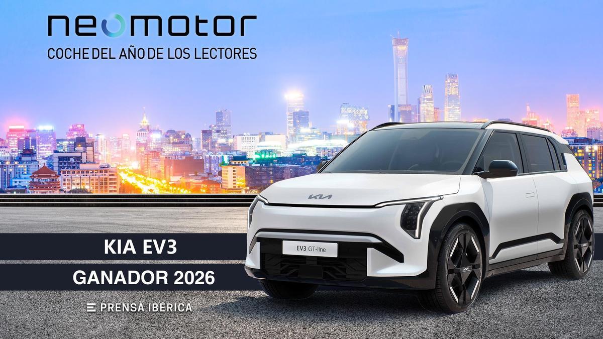 Kia EV3, ganador del Premio Coche del Año de los Lectores