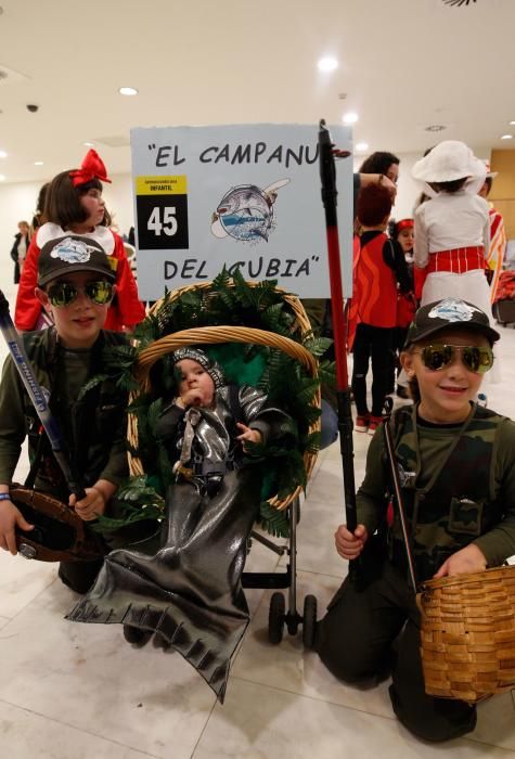 Carnaval infantil en el Calatrava de Oviedo