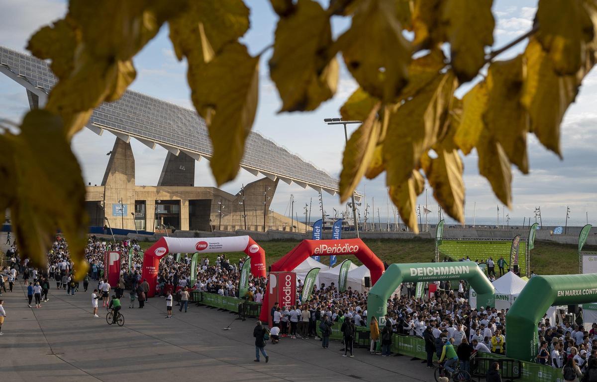 Barcelona corre contra el cáncer en el Fòrum