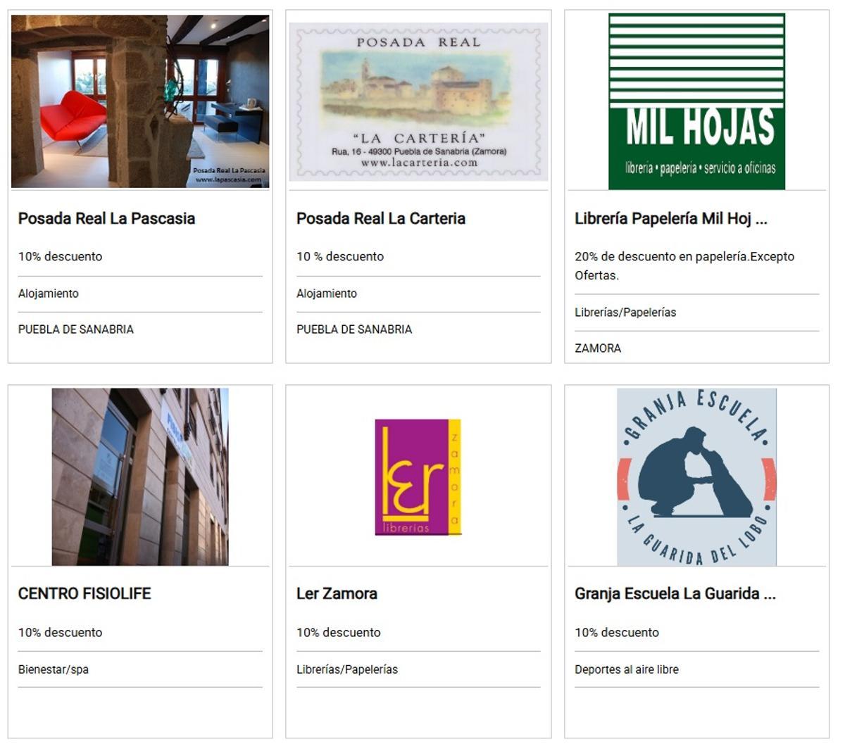 Promociones y descuentos en Zamora con el carné joven de Castilla y León.