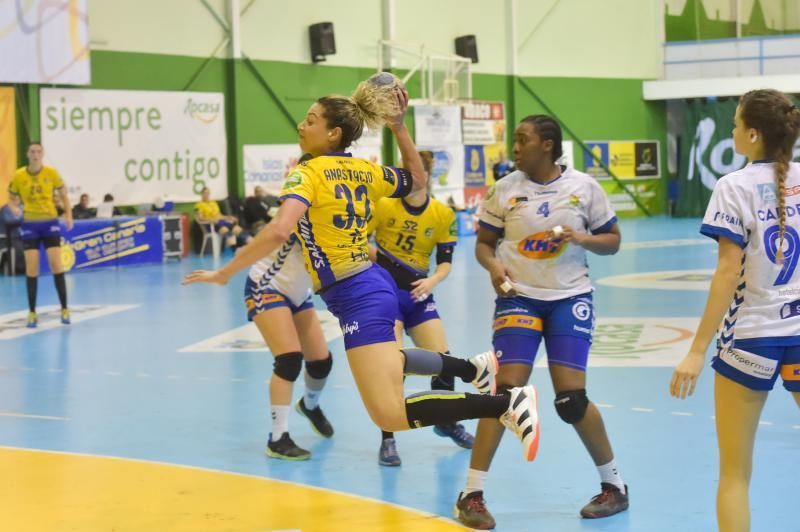 25-01-2020 TELDE. Balonmano femenino: Rocasa # Granollers  | 25/01/2020 | Fotógrafo: Andrés Cruz