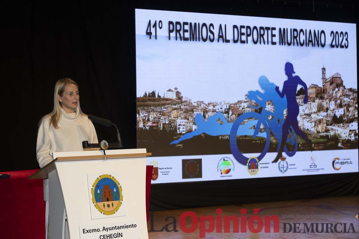 Descubre los ganadores de los Premios al Deporte Murciano celebrados en Cehegín