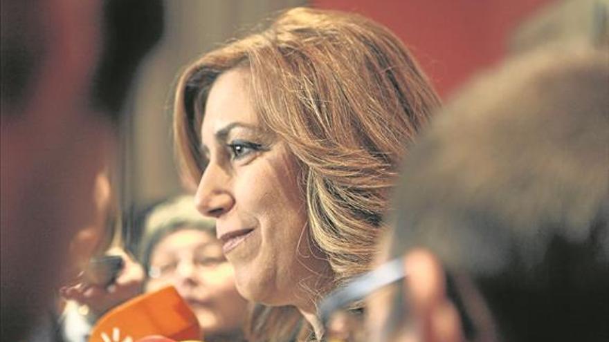 Susana Díaz pide en Bruselas que se «desatasquen» los proyectos andaluces del Plan Juncker