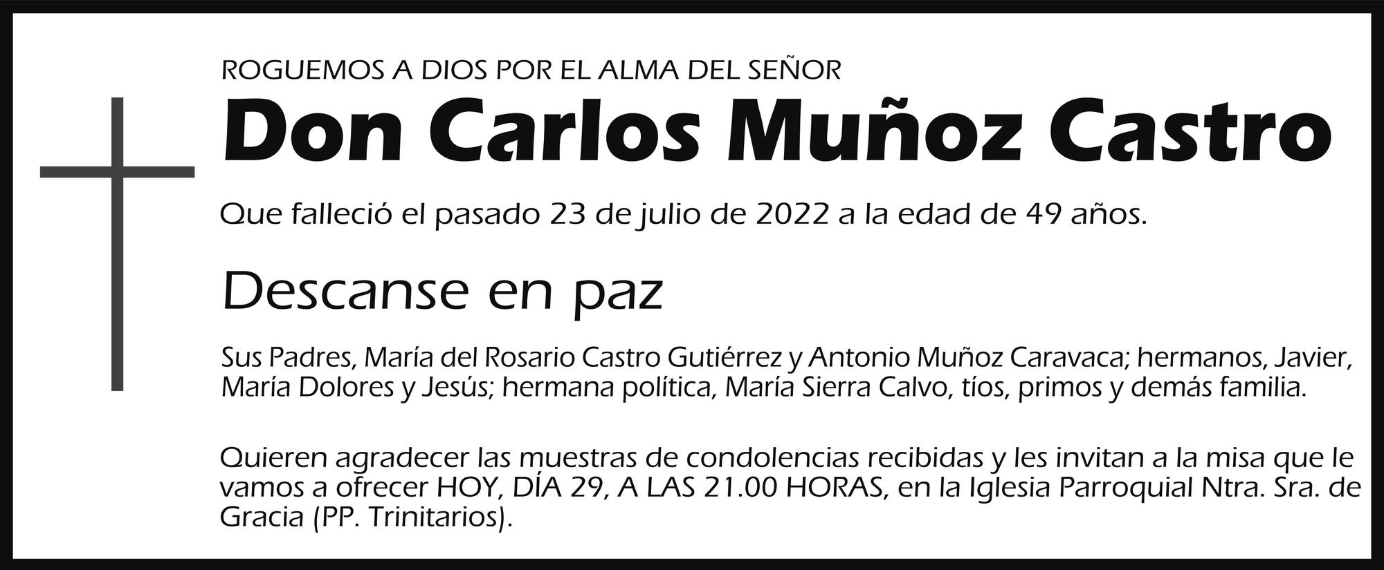 Carlos Muñoz Castro
