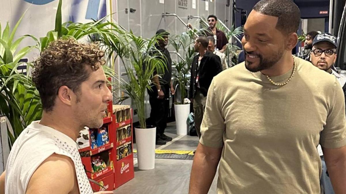 David Bisbal y Will Smith en 'La velada IV'