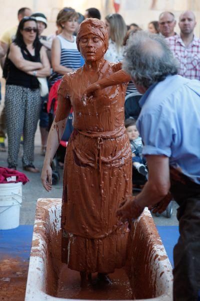 Performance en la Feria de la Cerámica