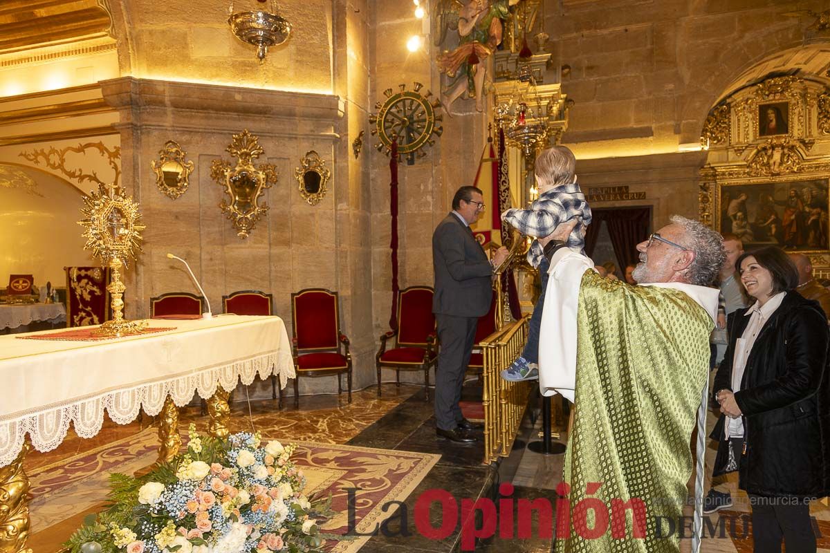 Presentación a la Vera Cruz de Caravaca de los niños nacidos en 2023