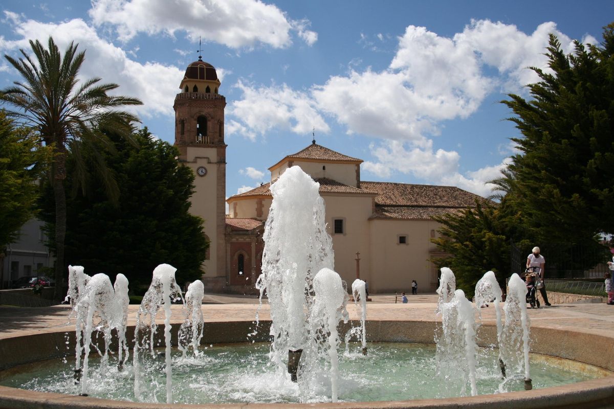 Vista del Santuario Patronal de Santa María la Real de las Huertas desde donde se dice Alfonso X instaló su campamento para conquistar la ciudad. PILAR WALS