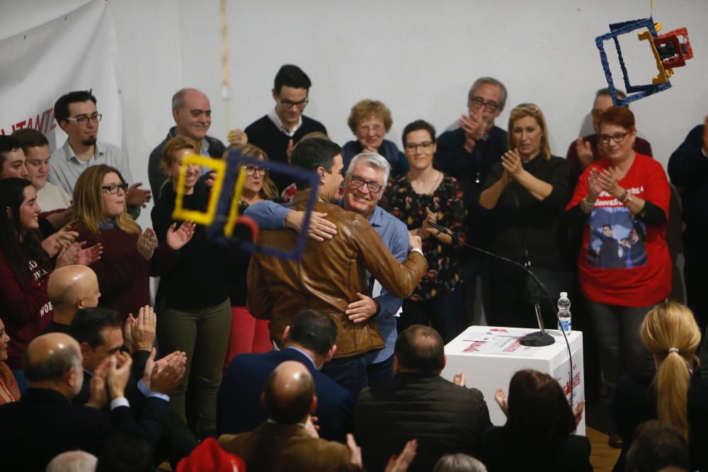 Pedro Sánchez en Castelló