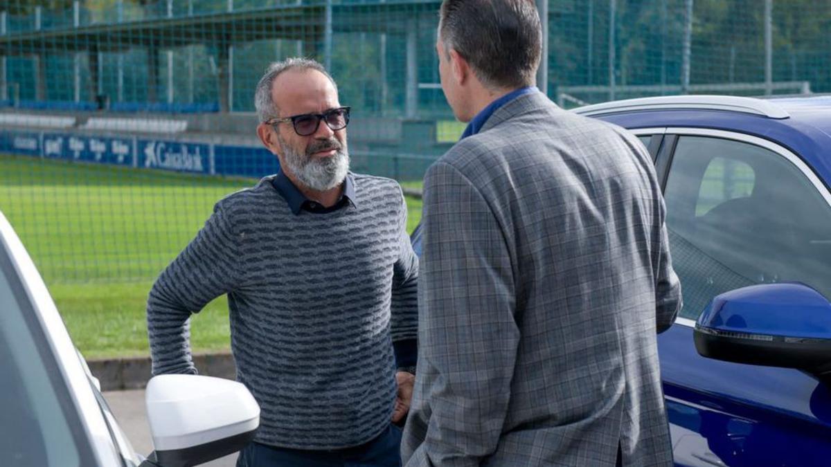 Álvaro Cervera, ayer en Oviedo.