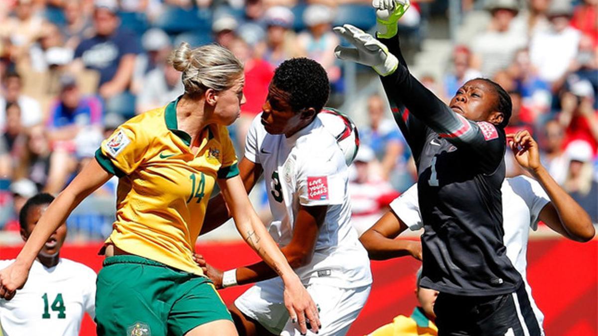 Australia da un paso adelante ante Nigeria