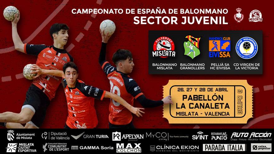 Mislata acoge el Campeonato de España de balonmano juvenil