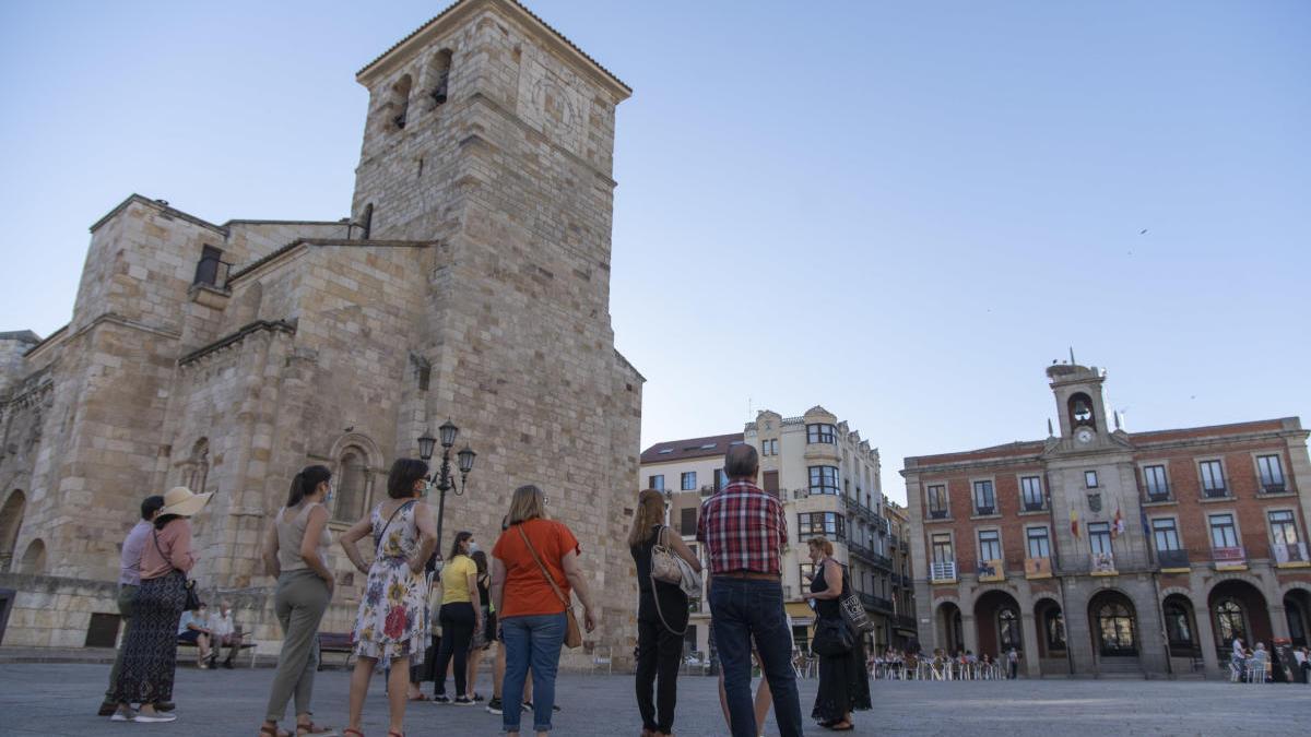 Una visita guiada gratuita en Zamora en una imagen de archivo.