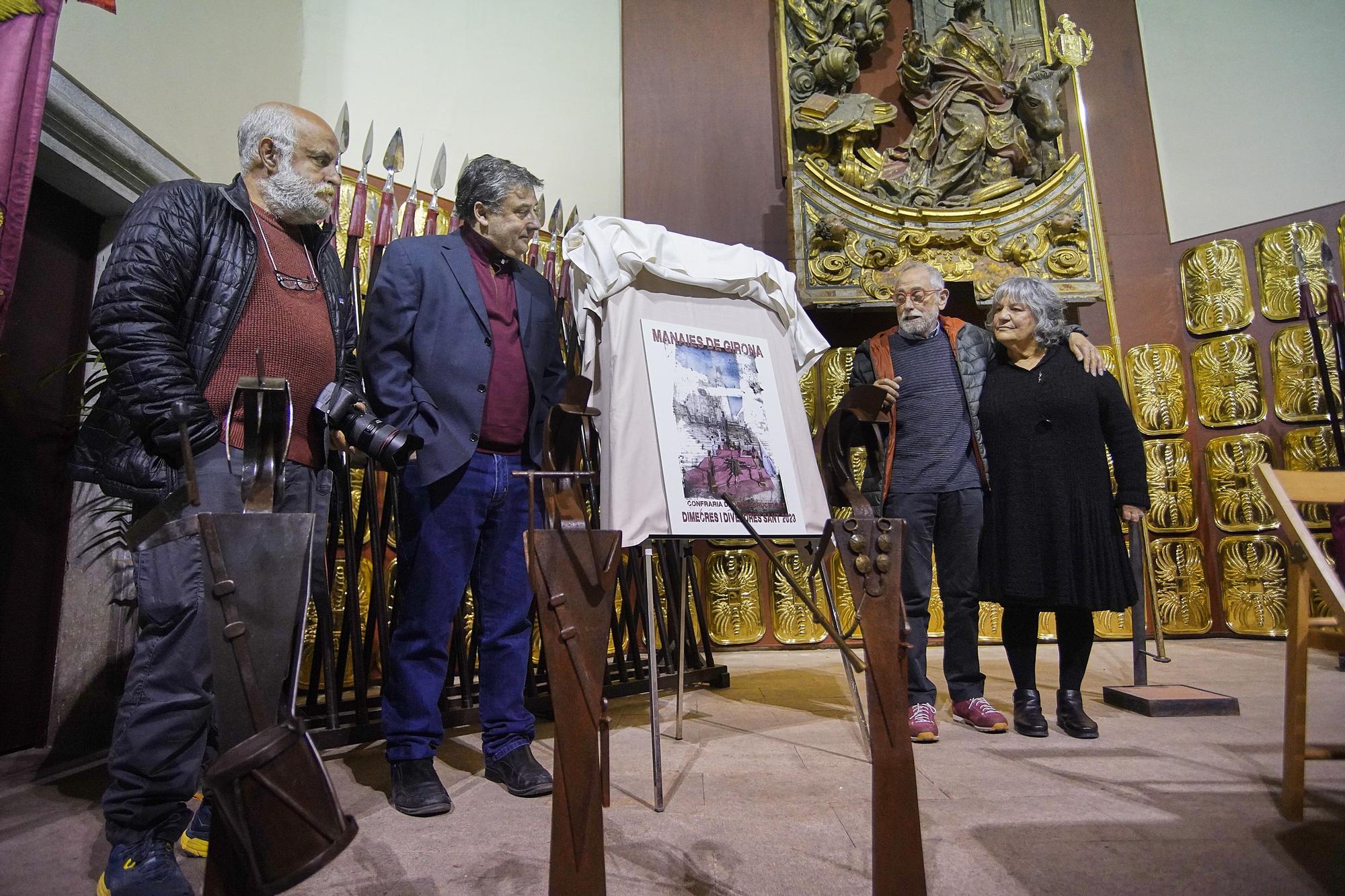 Els manaies de Girona reben noves escultures de Max Varés