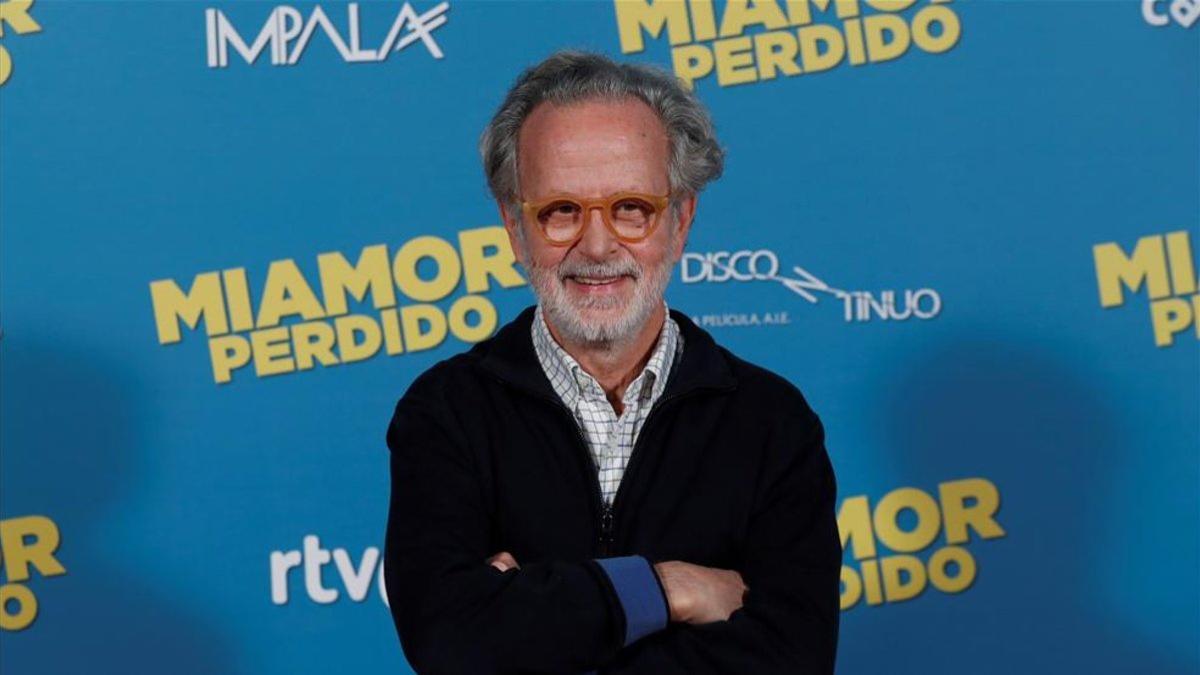 Emilio Martínez-Lázaro durante la presentación de 'Miamor perdido'