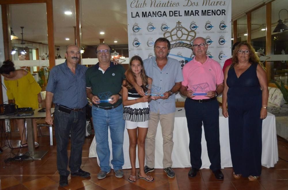 Entrega de premios en el Club Naútico