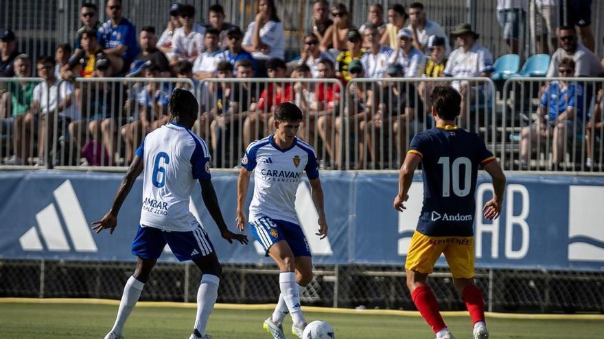 Lucas Terrer, jugador del Real Zaragoza: "Si vamos en esta línea seguro que va genial"